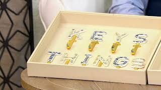 Home Reflections Ceramic Wall Hooks on QVC