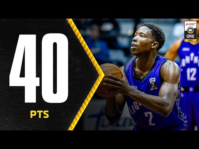 Mike Adewunmi dominates with a 40-piece 🔥