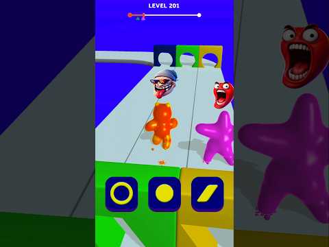 OMG! POOR SONIC VS EVIL MARIO CRAZIEST RACE EVER! 😰🔥 BLOB 3D #gaming #shorts #shortfeed #viralshorts