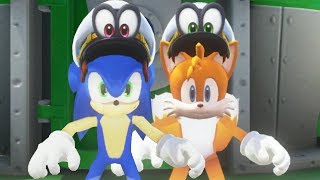 Super Mario Odyssey - Sonic & Tails Walkthrough Part 3