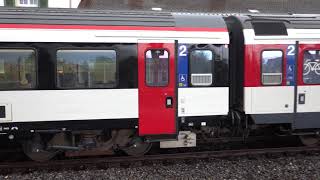 New SBB CFF FFS EW4 paint, Note the red doors!
