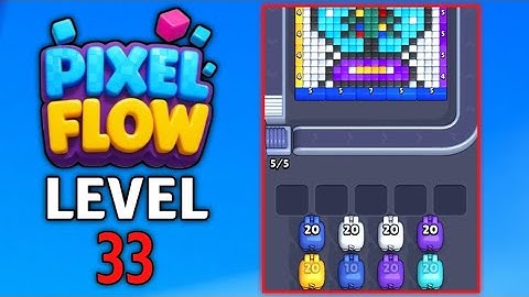 Pixel Flow Hard Level 33