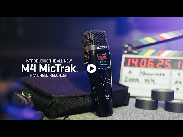 Perfect Tracks In One Take: Filming with the Zoom M4 MicTrak - YouTube