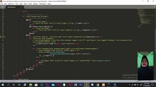 UTS Pemrograman Web II Membuat Menu pada Laravel