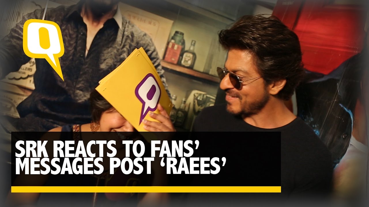 ‘Raees’ Shah Rukh Khan Reacts to Fans’ Loving Tweets