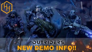 OUTRIDERS: NEW DEMO NEWS, LENGTH, CLASSES, AND MORE