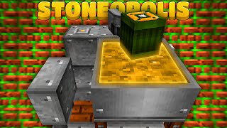 RADIOACTIVE SIEVING & INDUSTRIAL AGE! EP5 | Minecraft Stoneopolis [Modded Questing Stoneblock]