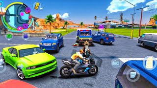 Driving Superbike & Super Car In Gangster Vegas | Best Mobile Game 2024