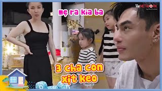 3 cha con Jes Si Cà Dương Lâm xịt keo khi đang unbox lén đồ đắt tiền mà bị mẹ Quỳnh phát hiện