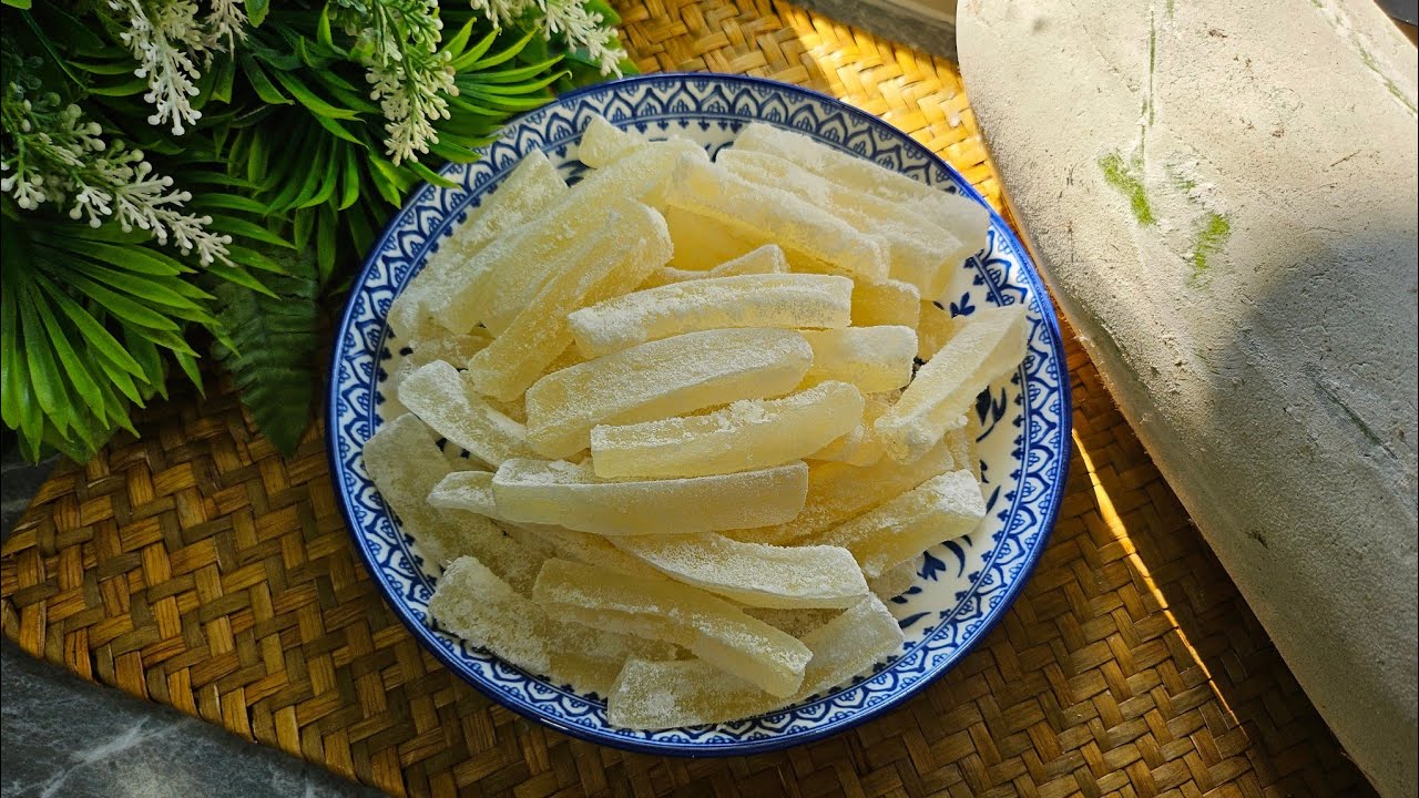 ฟักเชื่อมแห้ง กรอบ อร่อย เก็บได้นาน