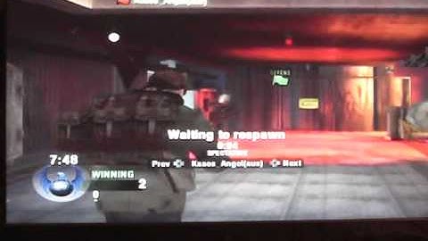 Call of Duty Black Ops Wii Gameplay - Capture the Flag - Radiation