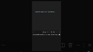 Javascript typeof 👀