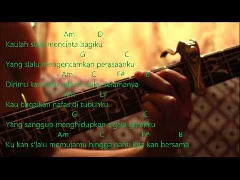 Cakra Khan Ft. Siti Nurhaliza - Seluruh Cintaku Cover (Kord Gitar)