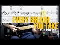 COVER & TAB: Every Breath You Take (Guitar Cover with Tabs)(Corrected Pitch: A Major)