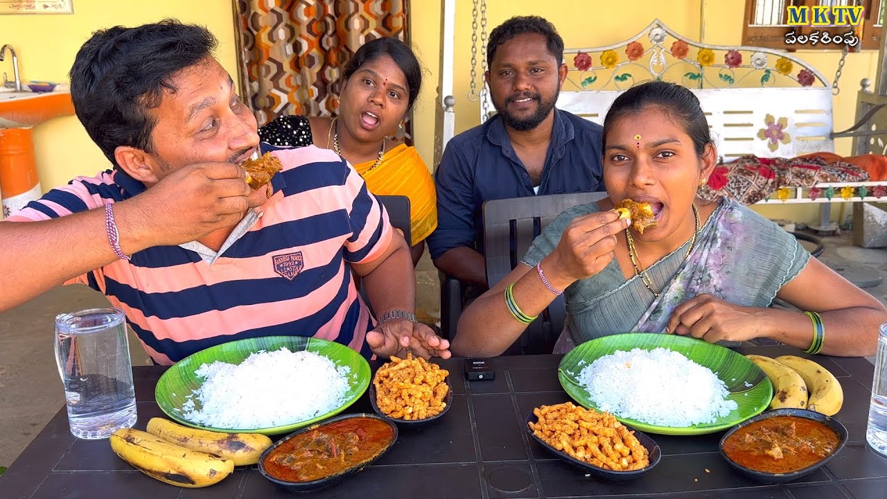 టోర్నమెంట్ తిండి పోటి 6#Eating Challenge#159 || Thindi Poti#MKTV పలకరింపు