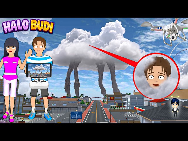 Yuta Mio Panik! Drone Menangkap AWAN BERKAKI RAKSASA Mengerikan Di Kota Sakura 😱