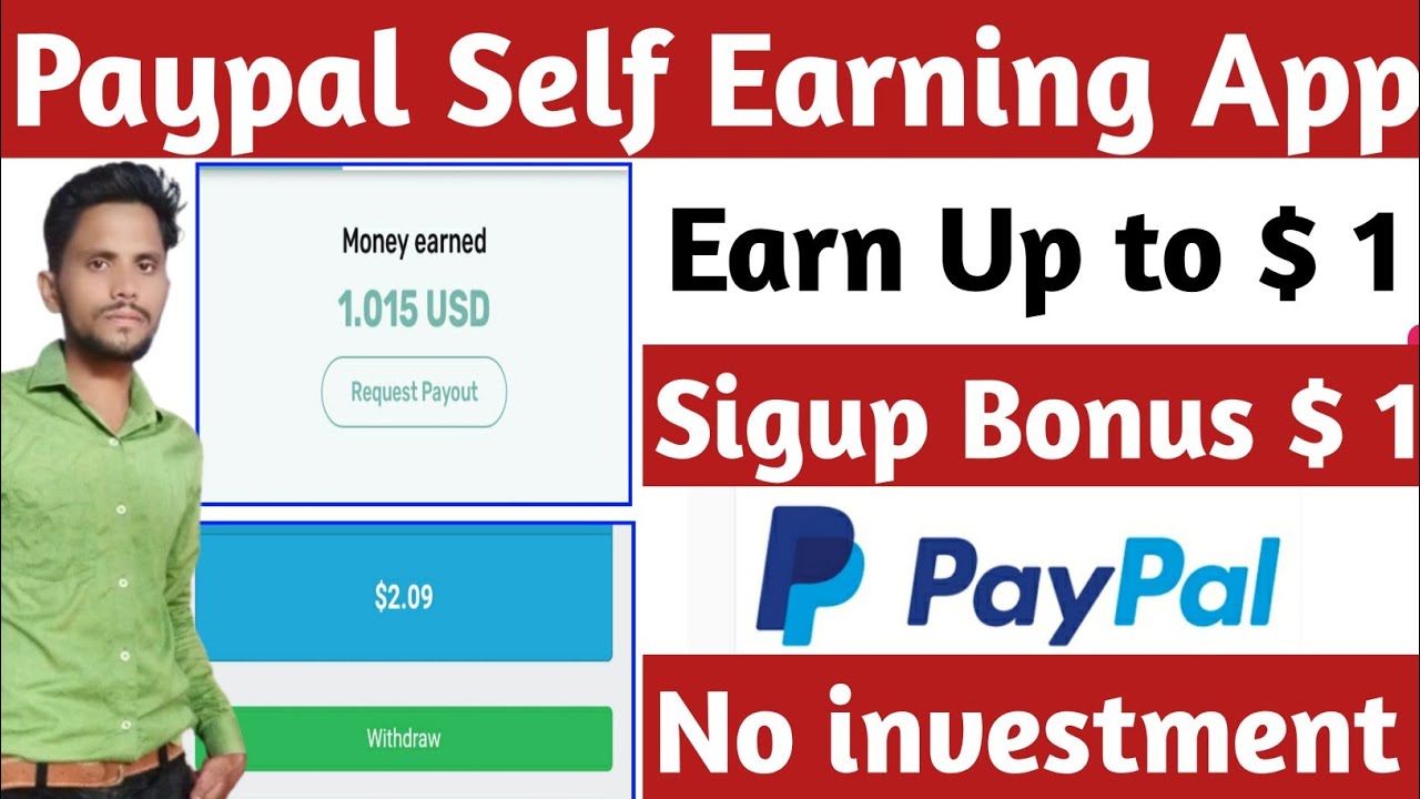 Online PayPal Earning App Today 2022 | PayPal Reffer And Earn Money