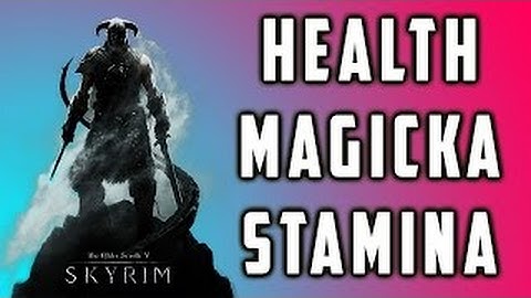 Skyrim - [PC Cheat] Health, Magicka & Stamina