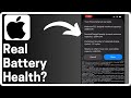 Check The Actual Battery Health Of Your iPhone?