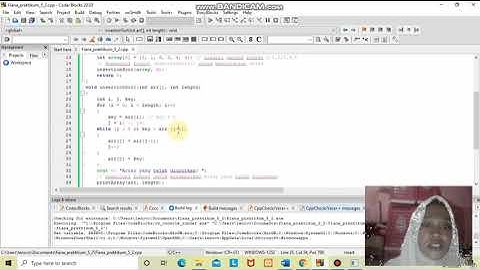PRAKTIKUM 5.2 MENGURUTKAN DATA SECARA DESCENDING_TEKNIK INSERTION SORT