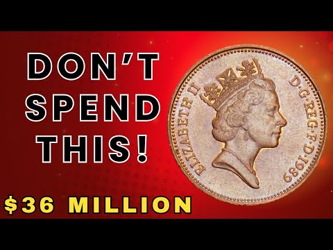 1989 Elizabeth II One Penny Worth $36 Million | Ultra Rare UK Coin