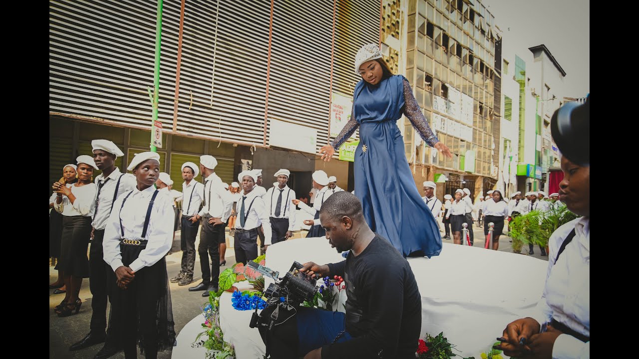 MERCY CHINWO'S  WONDER MUSIC VIDEO BEHIND THE SCENE