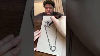 Drawing a Safety Pin