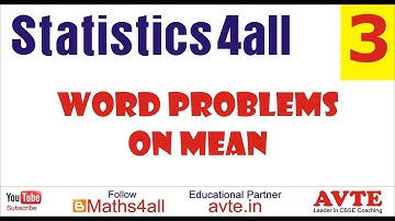 Word Problems on Mean 3 | Each item is multiplied by 2....what is New Mean | Statistics4all ||