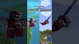 Java vs Bedock Action and Stuff edition   #shorts