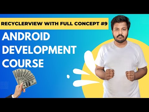 Recycler View using Recycler Adapter full Concept || Android Development Tutorial #9 [ English CC ]