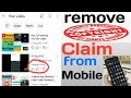 How To Remove Copyright On YouTube Videos