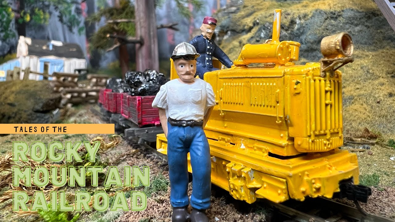 The Coal Mine 🔶 Tales of the Rocky Mountain Railroad | Train Videos for Kids | Model Railroad