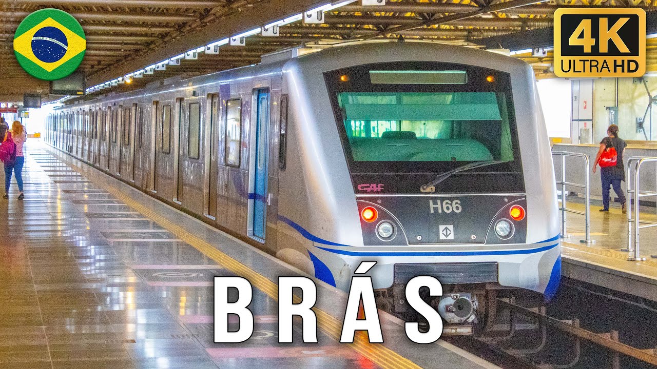 Estação Brás (Metrô) - Movimentação de Trens #45