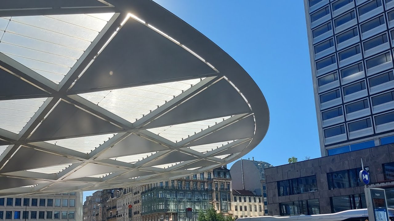 Брюссельское метро subway Belgium 🇧🇪 