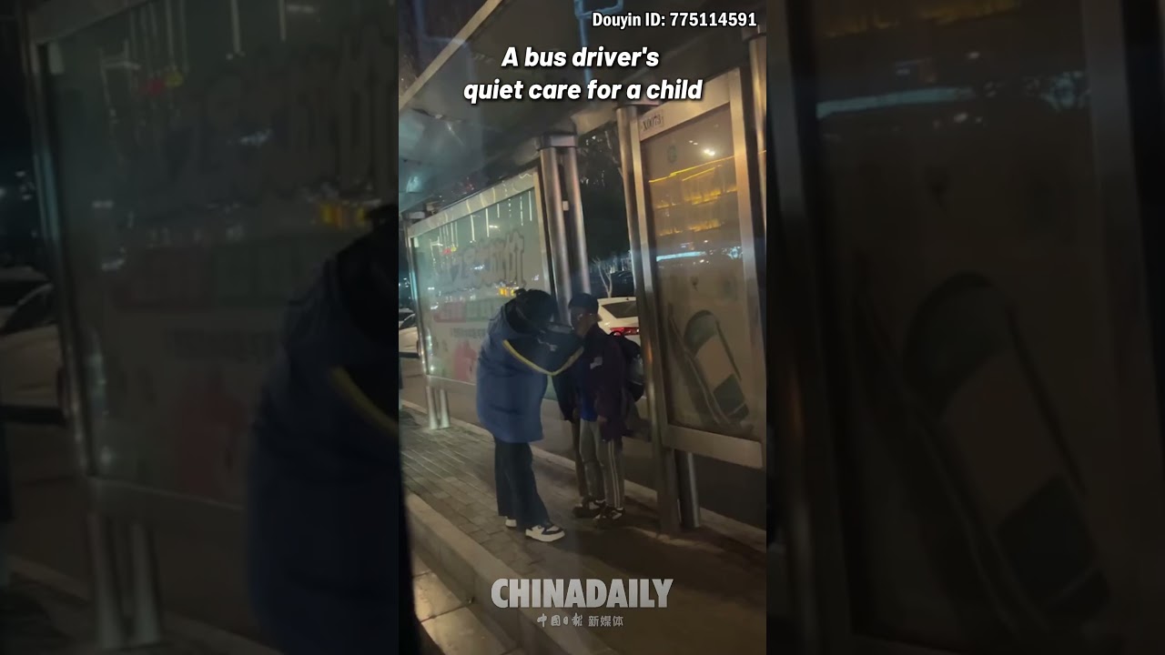 A bus driver's quiet care for a child