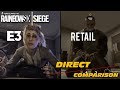 Rainbow Six: Siege E3 vs Retail | Direct Comparison