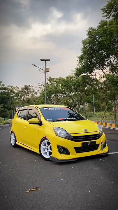 MODIF AYLA 2023 : YELLOW BANANA 🩵🩵 #allnewayla #aylamodifikasi #asmr #aylafacelift #umami #explore