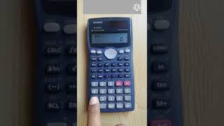 Scientific calculator | simple calculation | calculator | #shorts