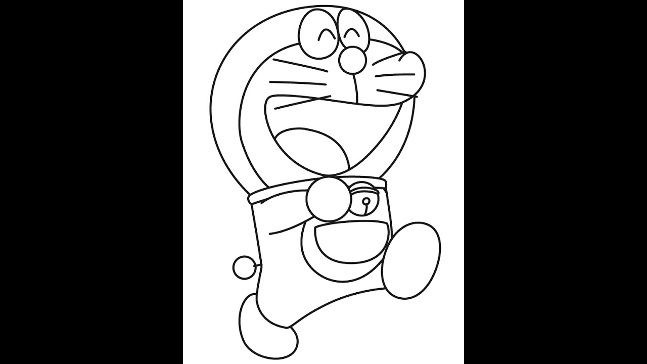 Download How To Draw Doraemon Laughing - YouTube