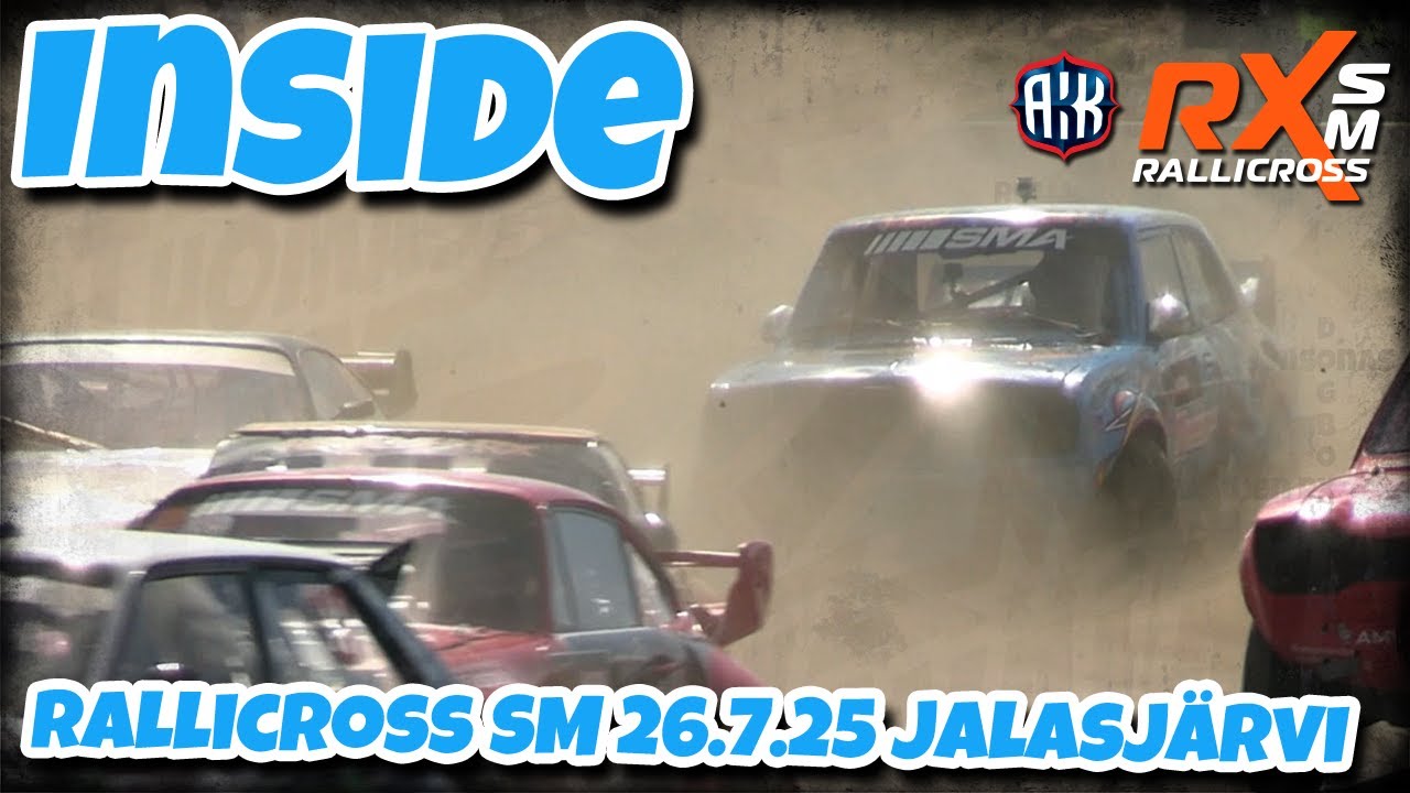 INSIDE: Rallicross SM 26.7.2025 Jalasjärvi