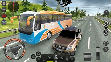 Bus Simulator : Ultimate - #6 Brazil Map & Route Unlocked | Bus Games - Android IOS GamePlay FHD