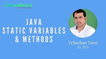 JAVA static variable and method  ||  Core JAVA Tutorial  ||  SILAN Software