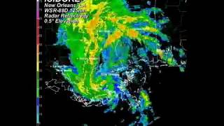 2002 Isidore - New Orleans, LA WSR-88D Radar Animation