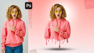 Dripping Effect in Photoshop | Photo Editing tutorial | Adobe Photoshop