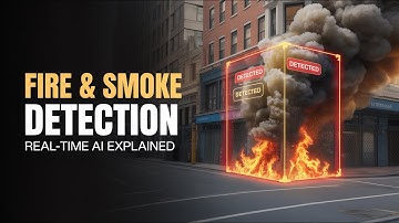 AI Fire & Smoke Detection System | Real-Time Safety Alerts 🔥💨 | Tentovision #firedetection #edgeai