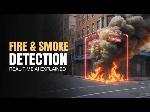 AI Fire & Smoke Detection System | Real-Time Safety Alerts 🔥💨 | Tentovision #firedetection #edgeai