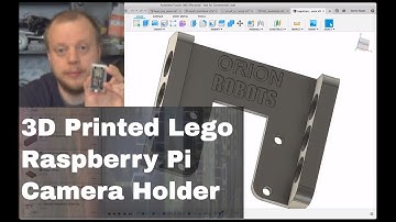 Making A 3d Printed Technic Lego Raspberry Pi Camera mount for Piwars 2020