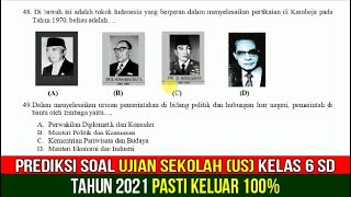 Prediksi Soal Ujian Sekolah (US) PKn SD Kelas 6 Tahun 2021