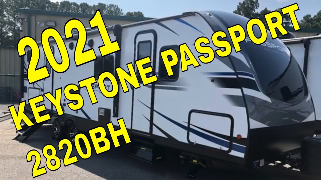 New 2021 Keystone Passport GT Series 2820BH Travel Trailer With Bunk Beds RV Show Tour Review