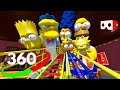 🔴VR 360° The Simpsons Moe&#39;s Tavern Roller coaster video